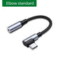 Type-C 3.5mm 90° Audió Adapter