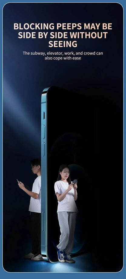 Anti Spy Üveg Privát iPhone