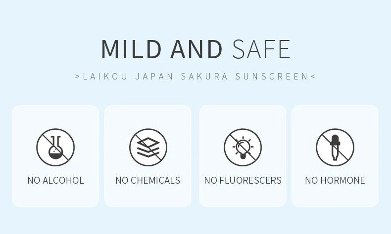Laikou Sakura Napvédő SPF50