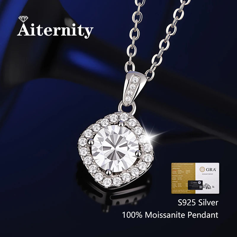Moissanite Medál Aiternity 925