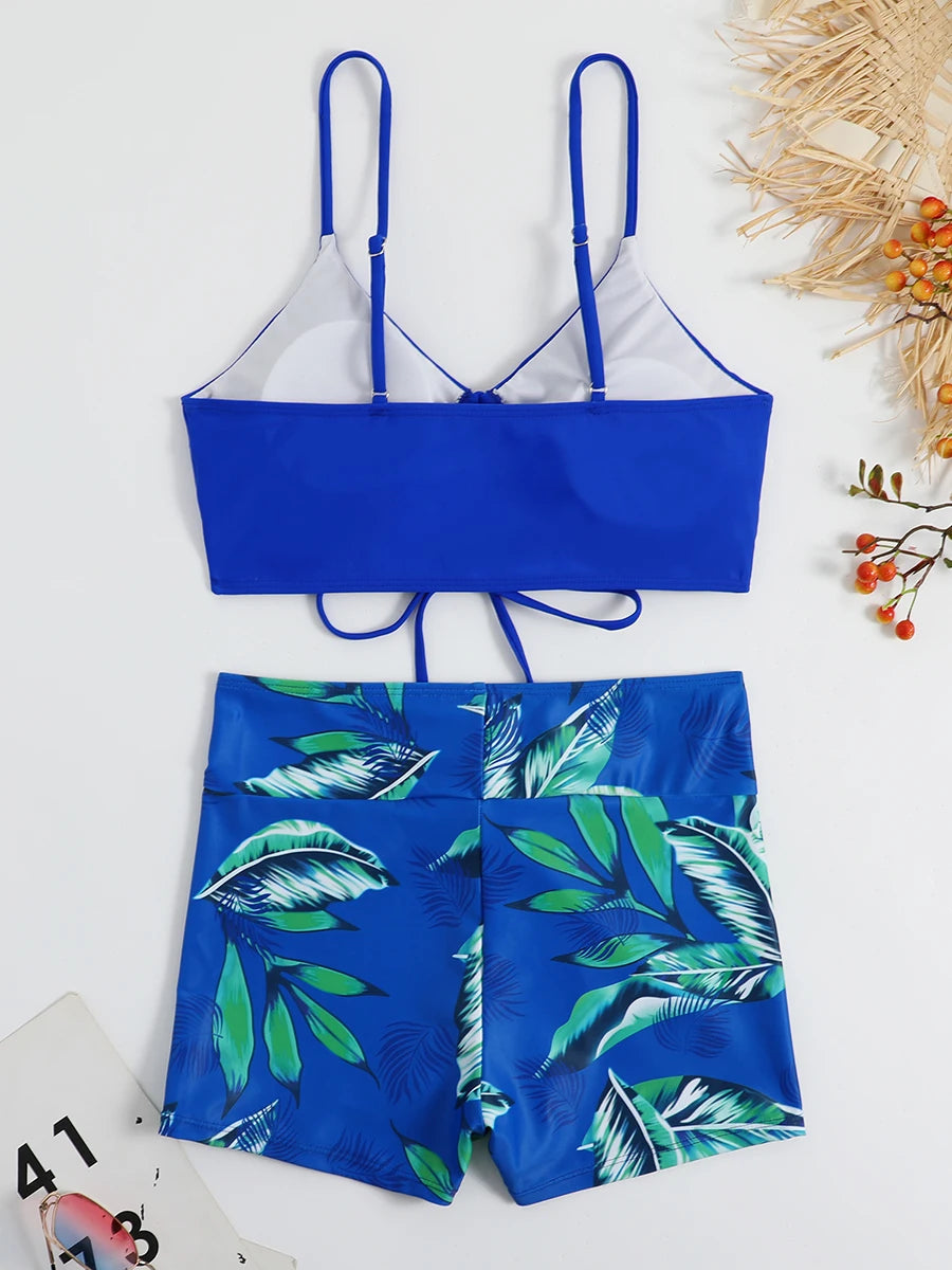 Magas Derékú Bikini Kötős