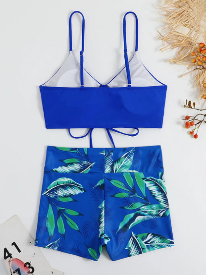 Magas Derékú Bikini Kötős
