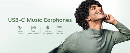 USB C Fülhallgató Dolby Sound