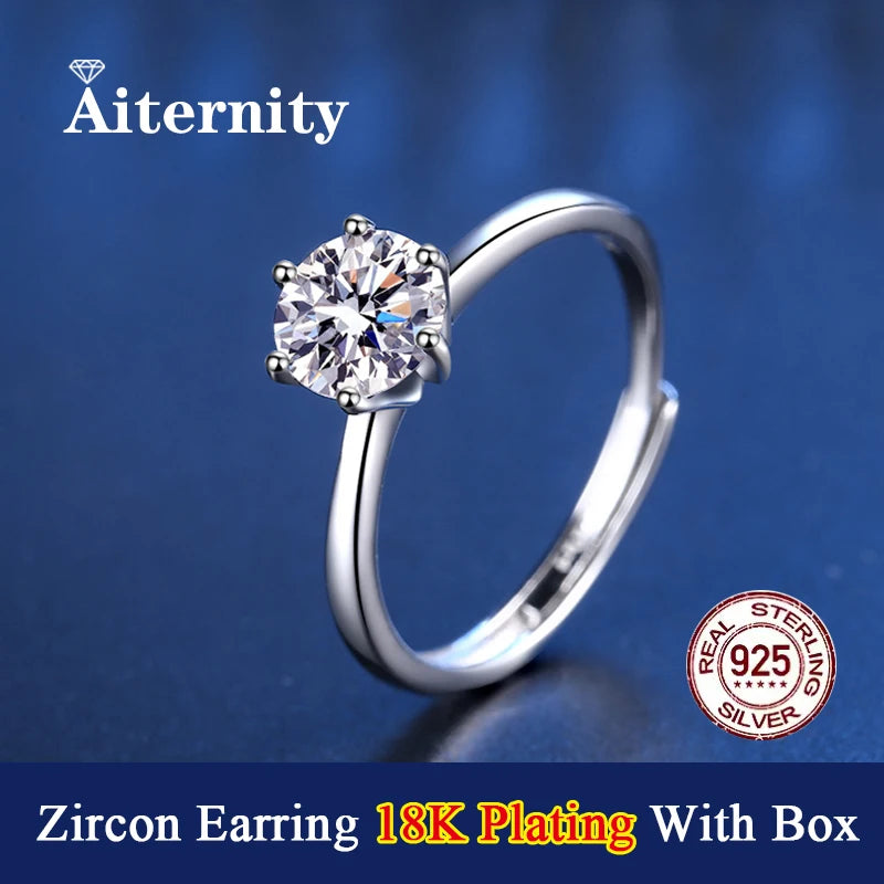 AITERNITY Zircon Gyűrű 925