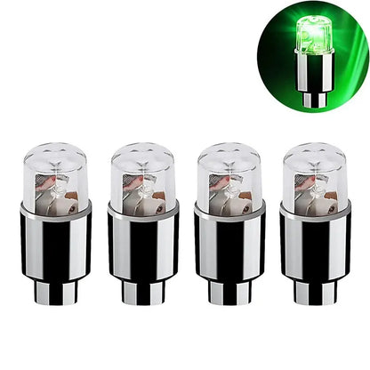 LED Szelep Fények 4 Db Színes
