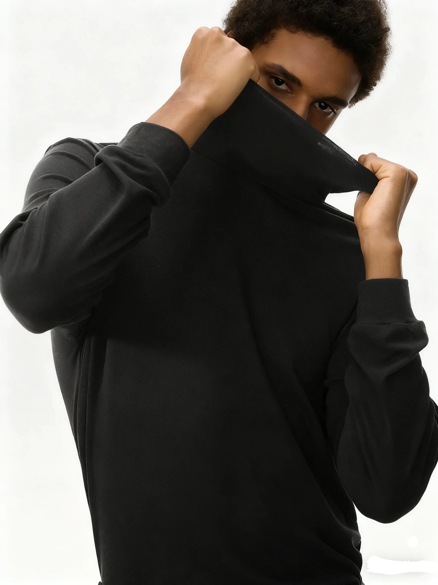 Gay Men's High Collar T-Shirt