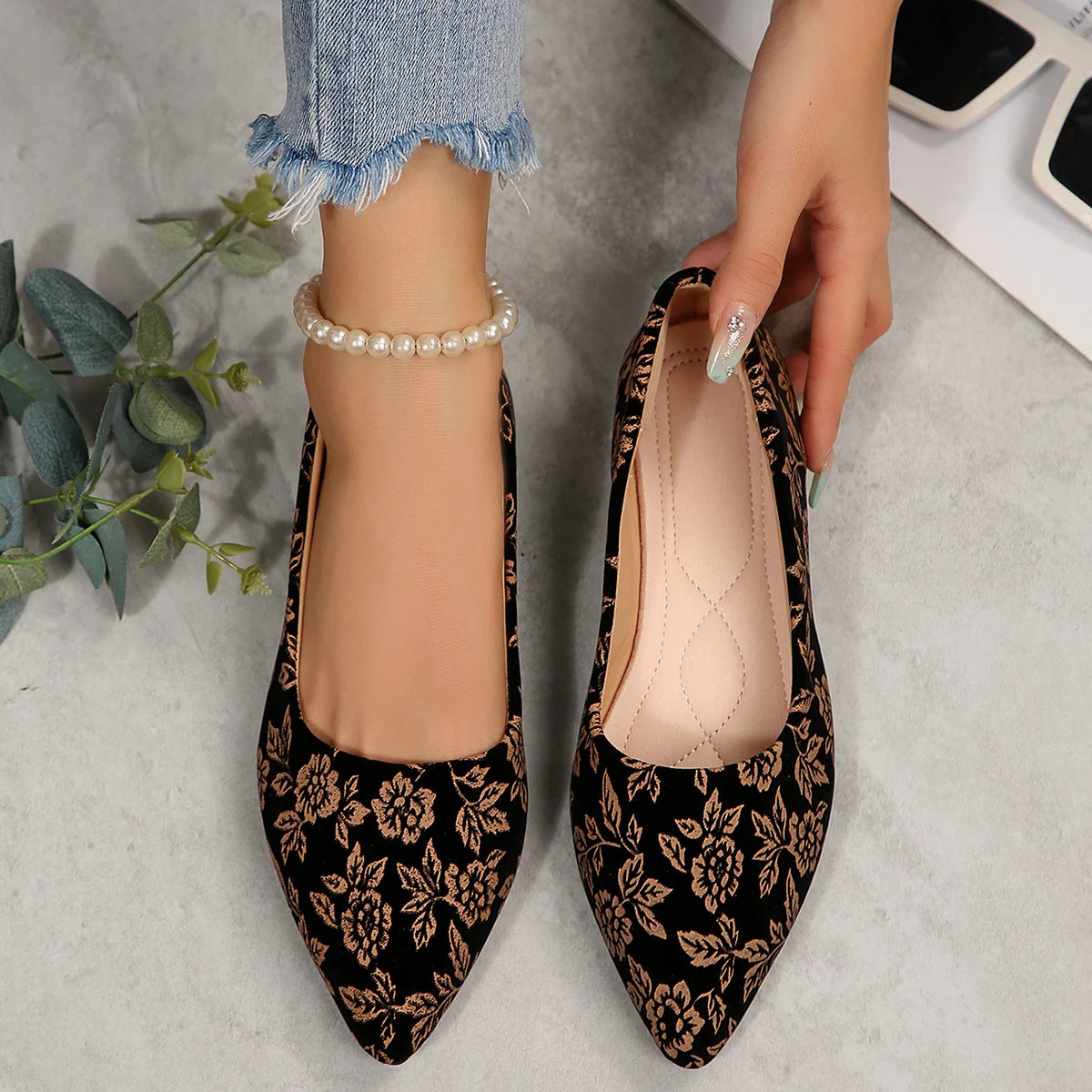 Damen-Canvas-Schuhe RZSMTYA Freizeit