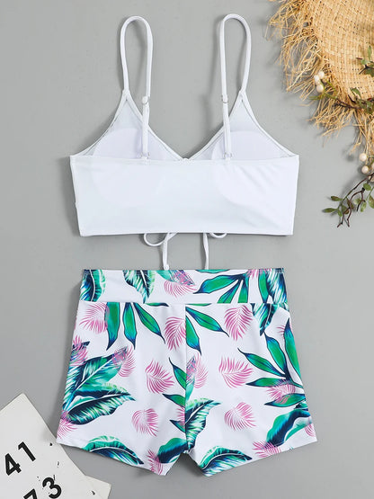 Magas Derékú Bikini Kötős