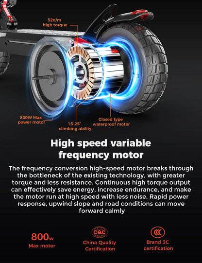 iScooter iX4 800W Adventure App