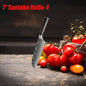 Damascus Konyhakés Éles Santoku