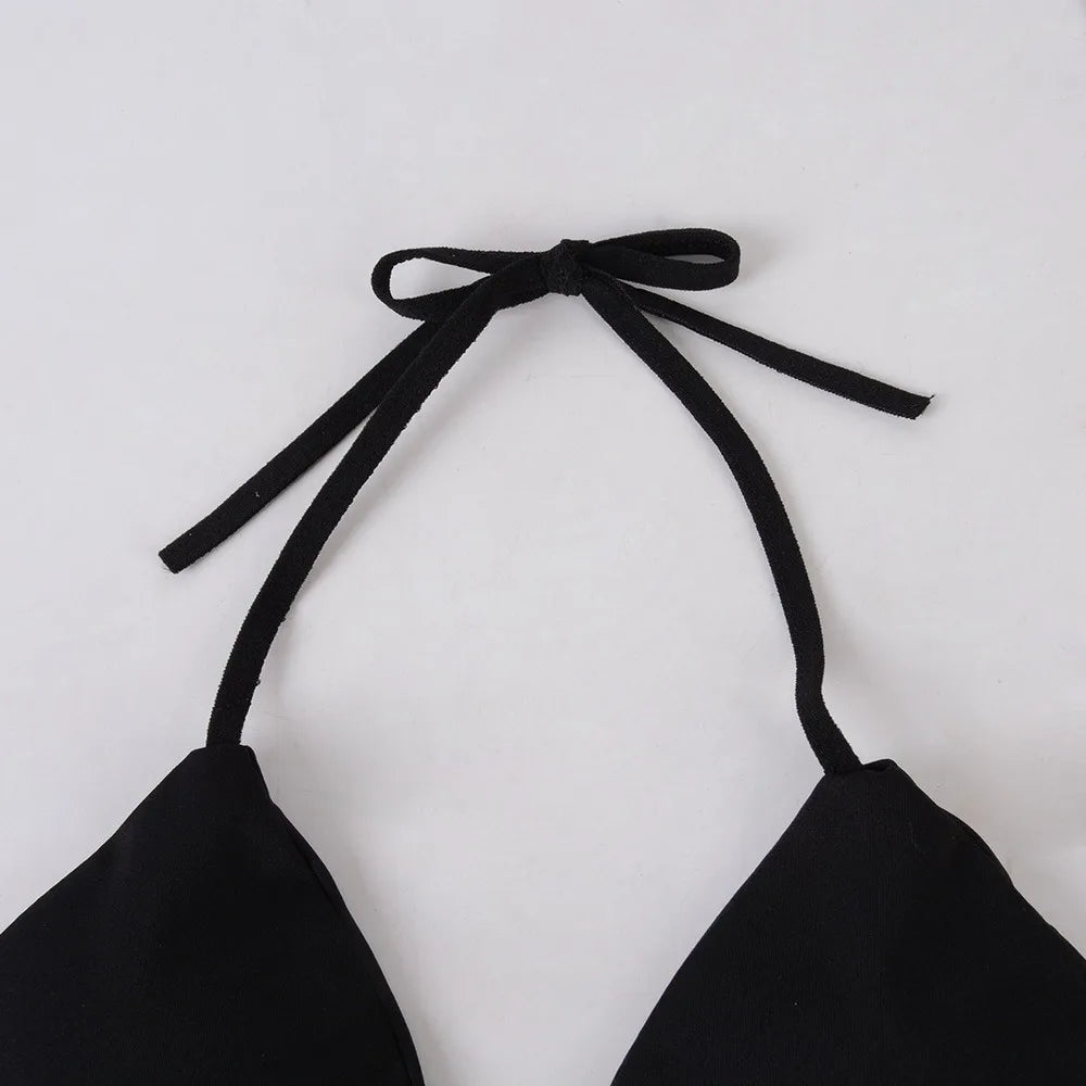 Moonbiffy Női Bikini Halteres