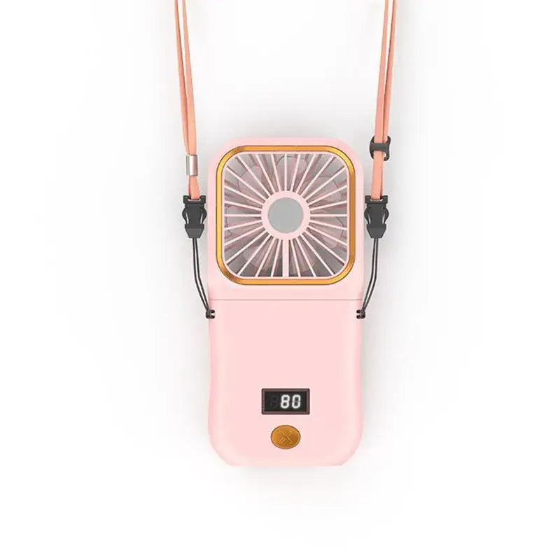 Xiaomi 3000mAh Összecsukható Asztali Ventilátor - USB Töltés, Nyakba Akasztható, Hordozható