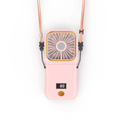 Xiaomi 3000mAh Összecsukható Asztali Ventilátor - USB Töltés, Nyakba Akasztható, Hordozható
