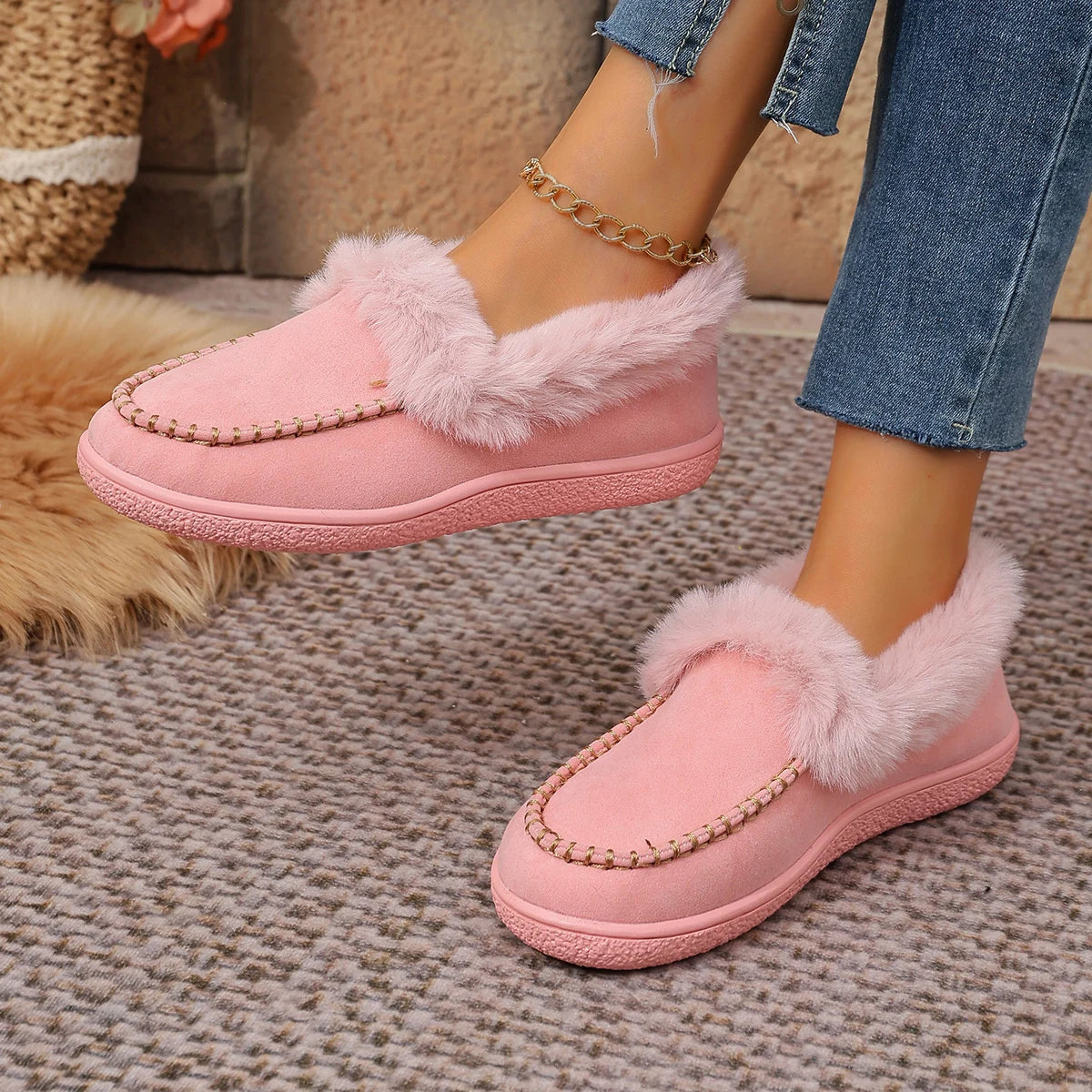 Shoes Ankle Boots Inner Plush