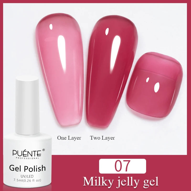 Puente Cat Eye Gel Fényes Kék