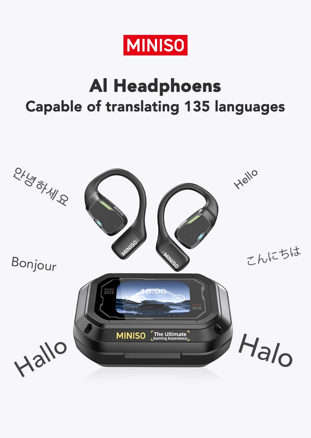 MINISO M98 AI Fülhallgató