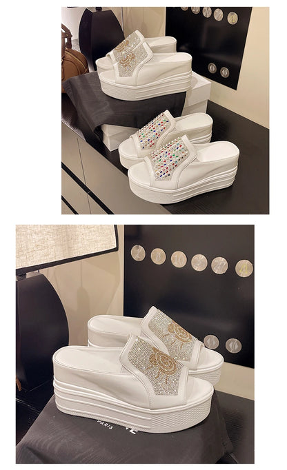 RZSMTYA Női Szandál Wedge PU