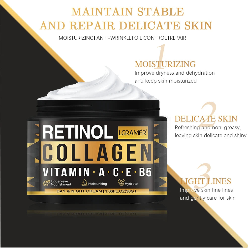 LGRAMER Retinol Gesichtspflege für Männer