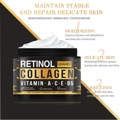 LGRAMER Retinol Gesichtspflege für Männer