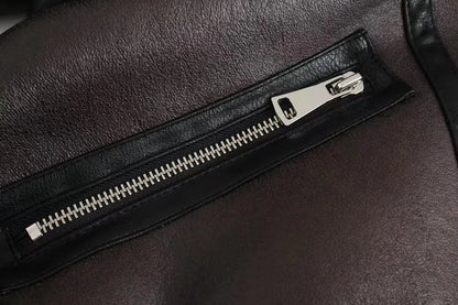 Liva Girl Műszőrmés Kabát Öv