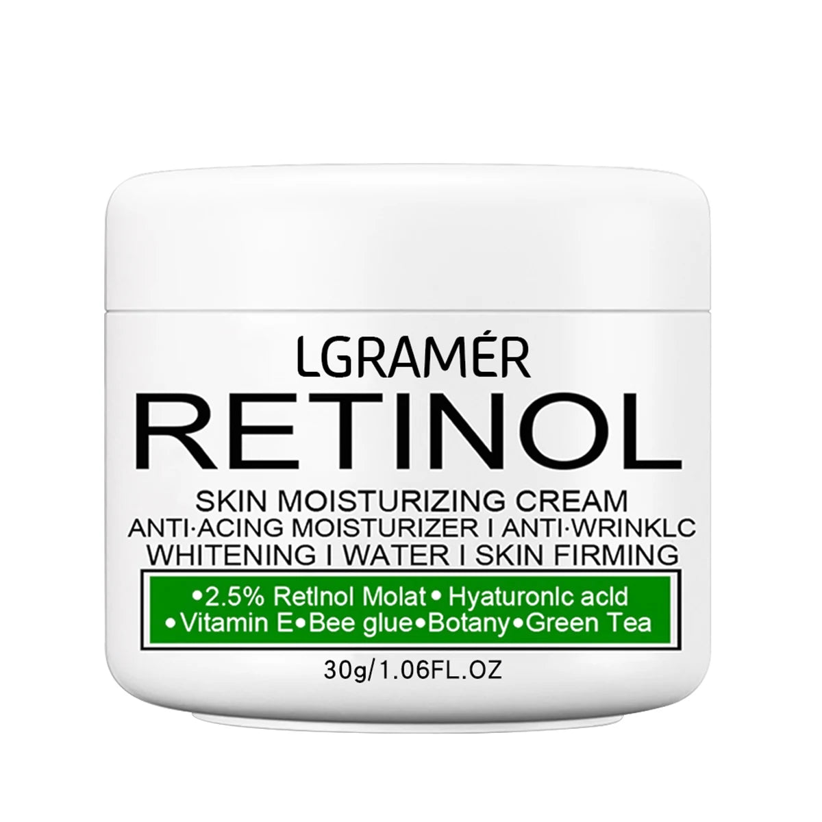 LGRAMER Retinol Fényesítő Krém