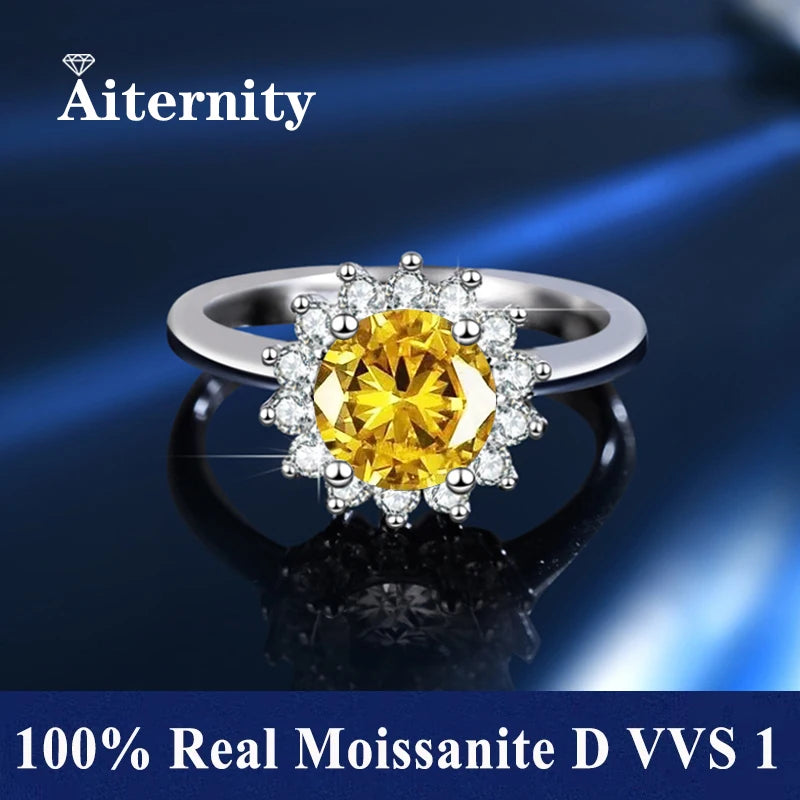 Moissanite Gyűrű AITERNITY