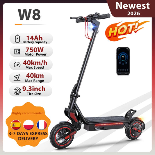 iScooter W8 750W Hatótáv 40km