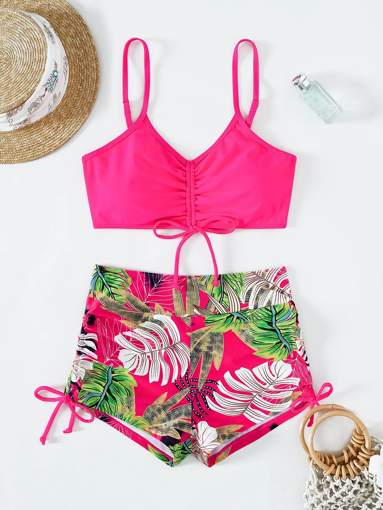 Magas Derékú Bikini Kötős