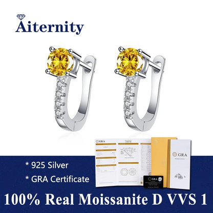 Moissanite Fülbevaló AITERNITY