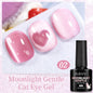 Puente Cat Eye Gel Fényes Kék