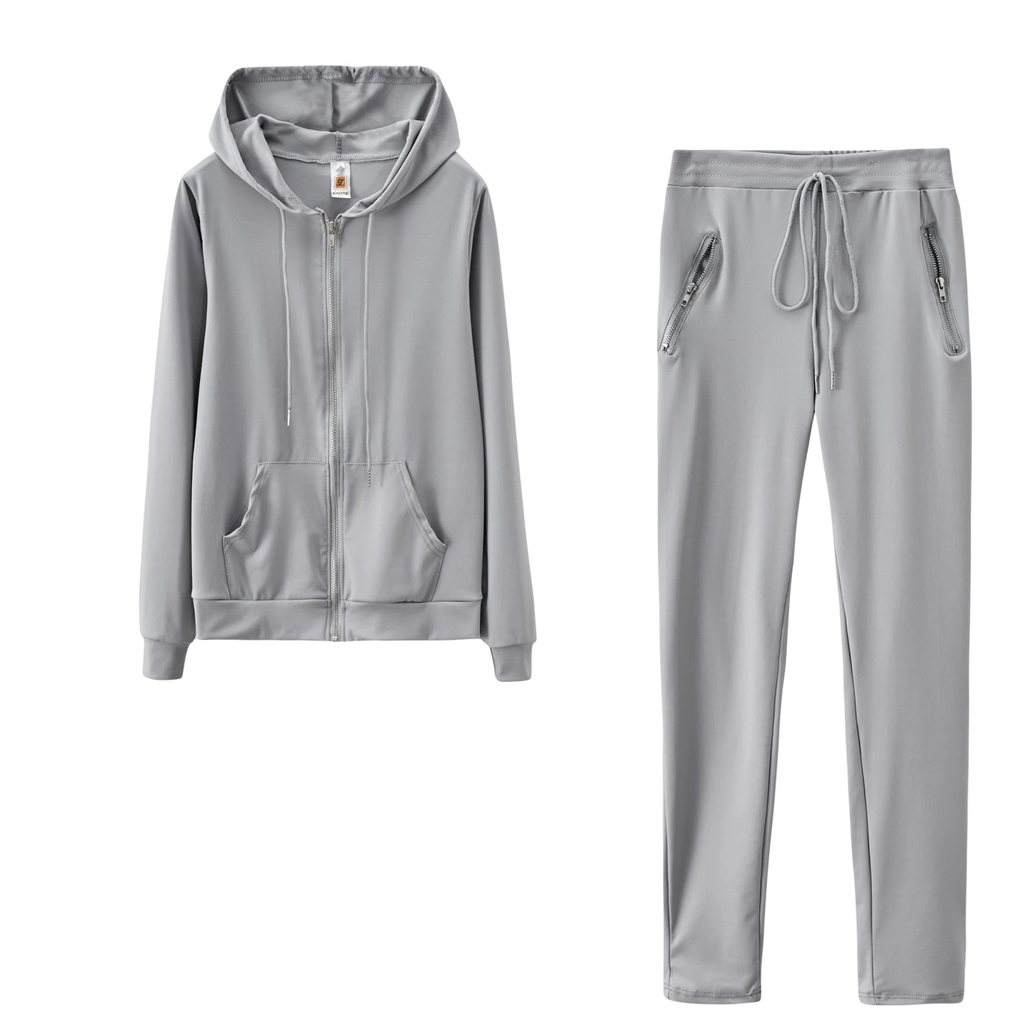 Suit Set Zsebes Kötött Szett