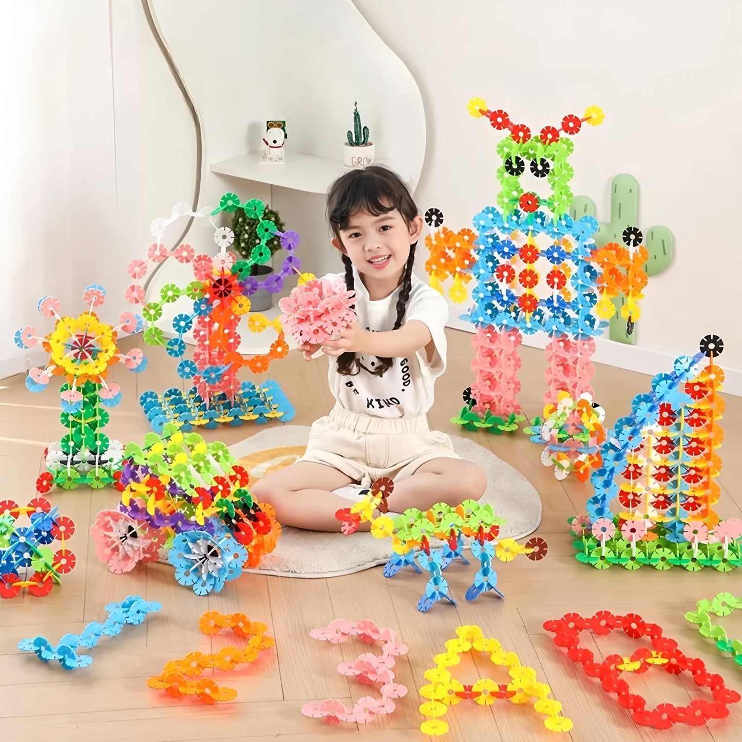 Snowflake Developmental Building Toy
