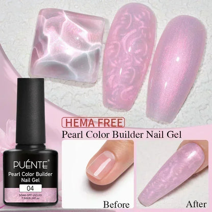 Puente Cat Eye Gel Fényes Kék