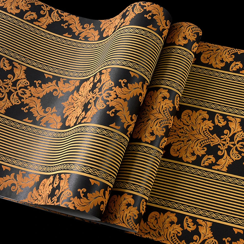 Dzqcn 3D Damask Tapéta Otthon