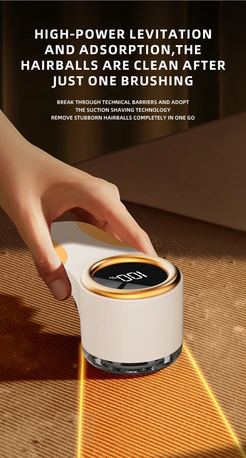 Xiaomi Akkumulátoros Elektromos Szöszeltávolító - Digitális Kijelző, Állítható Teljesítmény