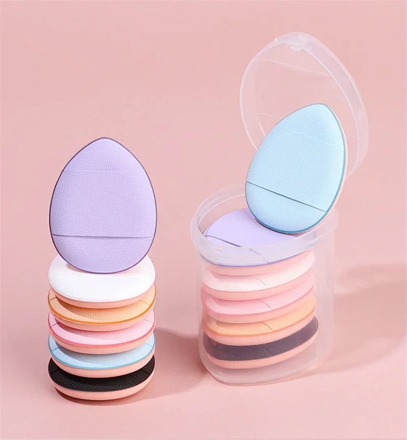 ASHAIE Mini Smink Puff Szett