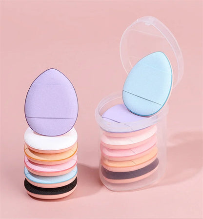 ASHAIE Mini Smink Puff Szett