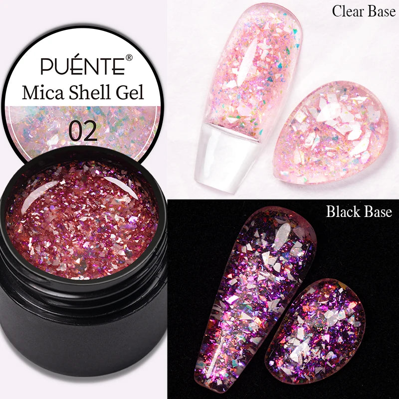 Puente Cat Eye Gel Fényes Kék