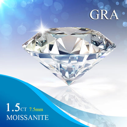 AITERNITY Moissanite Kör 1ct
