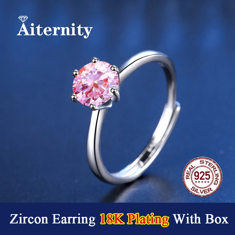 Ezüst Zircon Gyűrű Aiternity