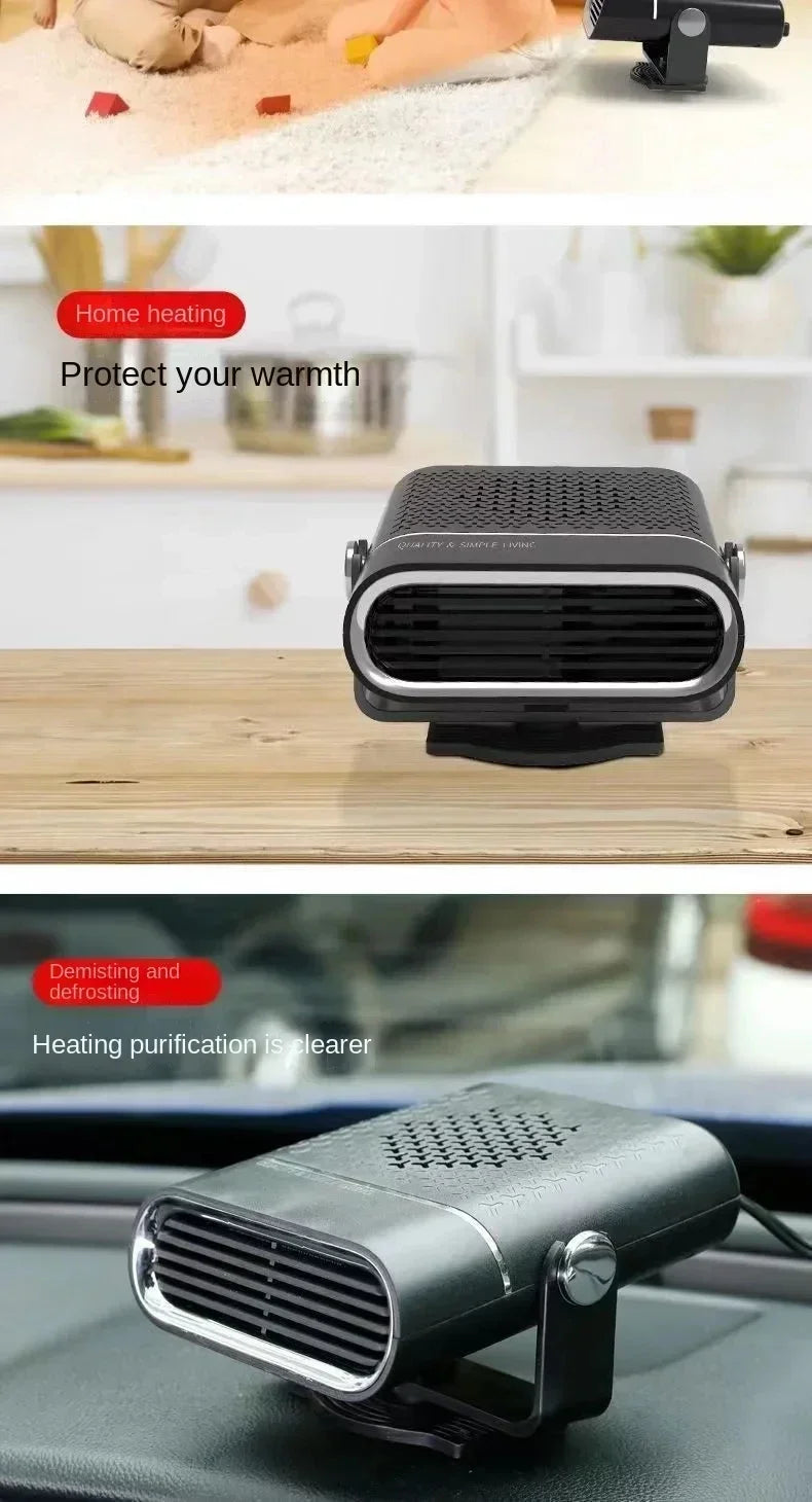 Xiaomi 24V Hordozható Autófűtő - Automatikus Páramentesítés, Gyors Melegítés, 12V/24V