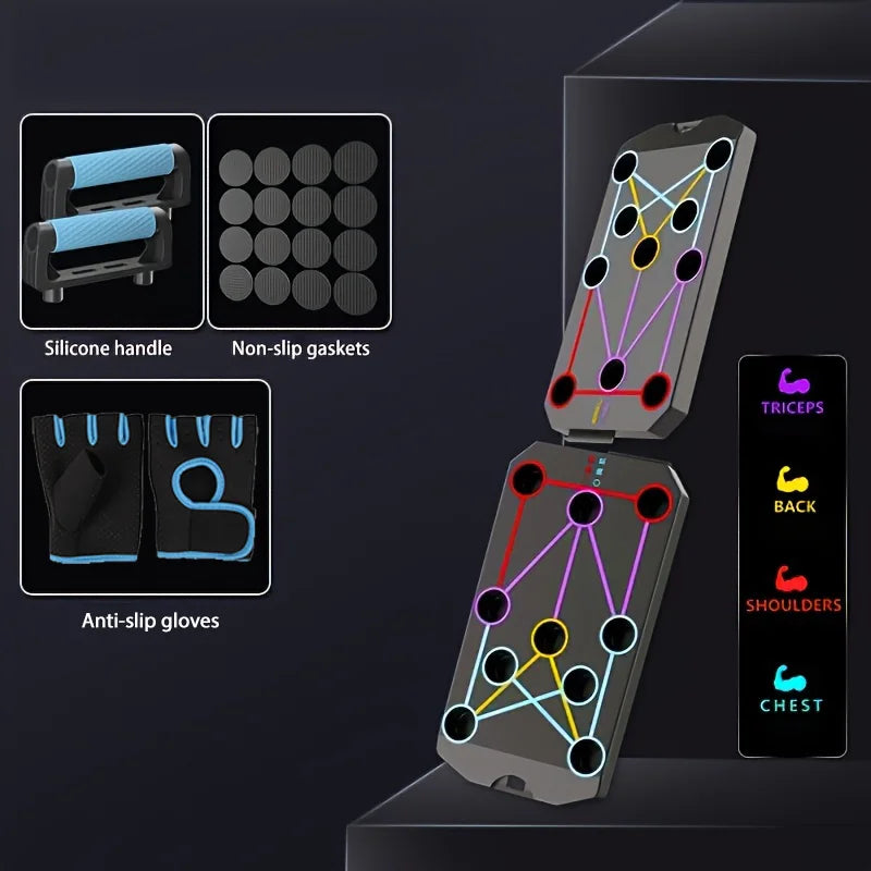 LingPeng Push Up Board Edzés