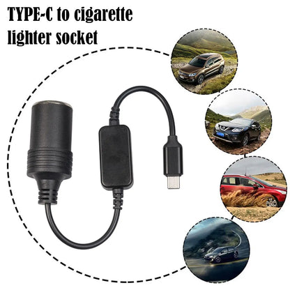 USB 12V Szivargyújtó Adapter