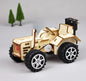 Traktor Modell 3D Fa Kirakó