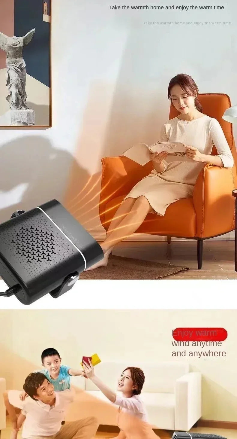 Xiaomi 24V Hordozható Autófűtő - Automatikus Páramentesítés, Gyors Melegítés, 12V/24V