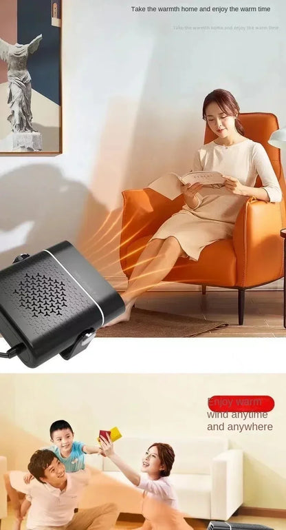 Xiaomi 24V Hordozható Autófűtő - Automatikus Páramentesítés, Gyors Melegítés, 12V/24V