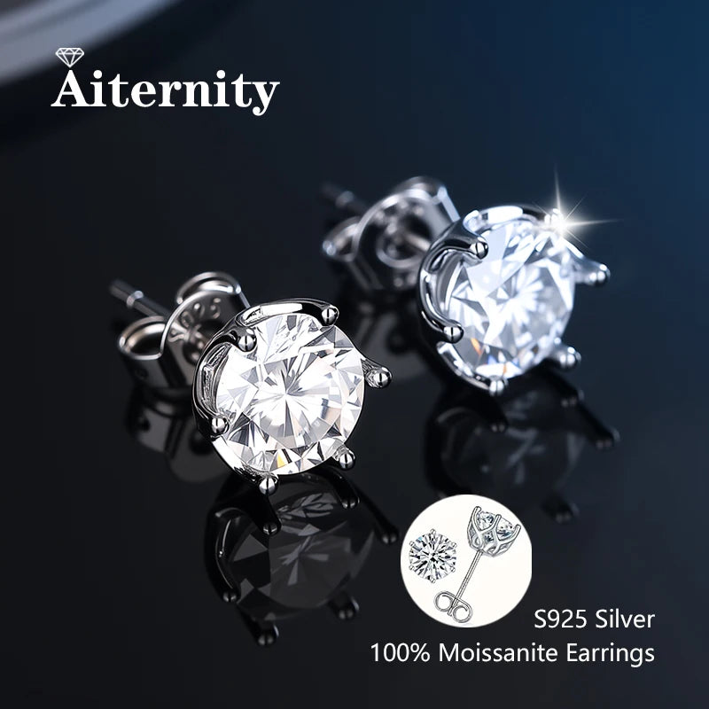 Moissanite Fülbevaló AITERNITY