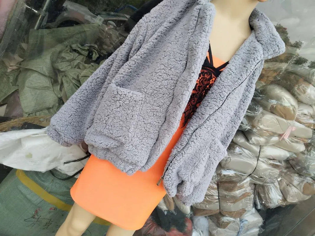 Meleg Műszőrme Kabát Liva Girl