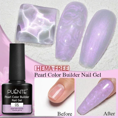 Puente Cat Eye Gel Fényes Kék