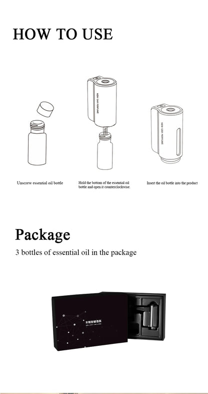 Autó Aroma Diffúzor Frissítő